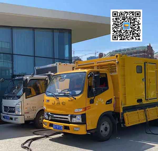 排湖风景区出租发电车